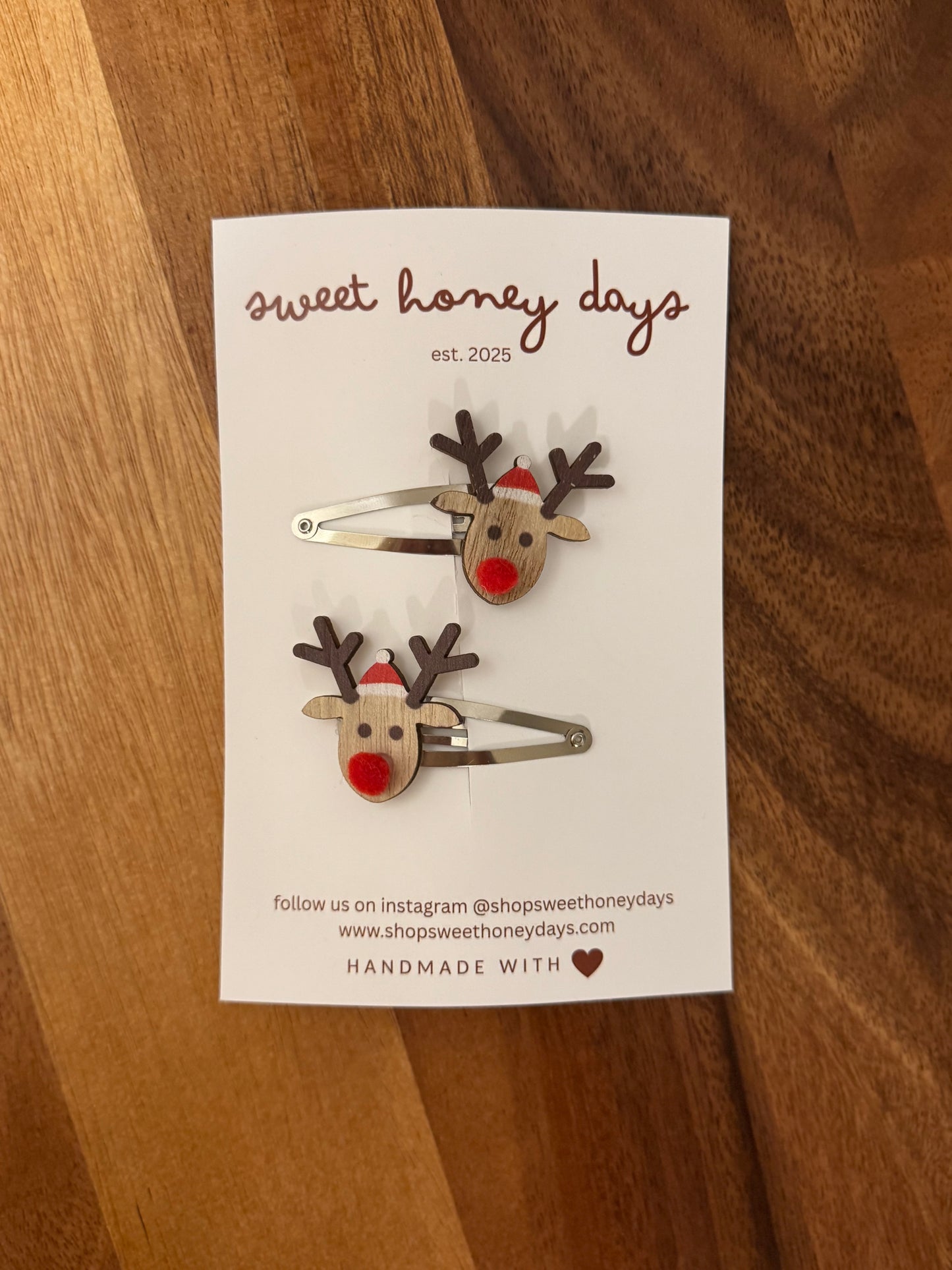 Rudolph | hair clips