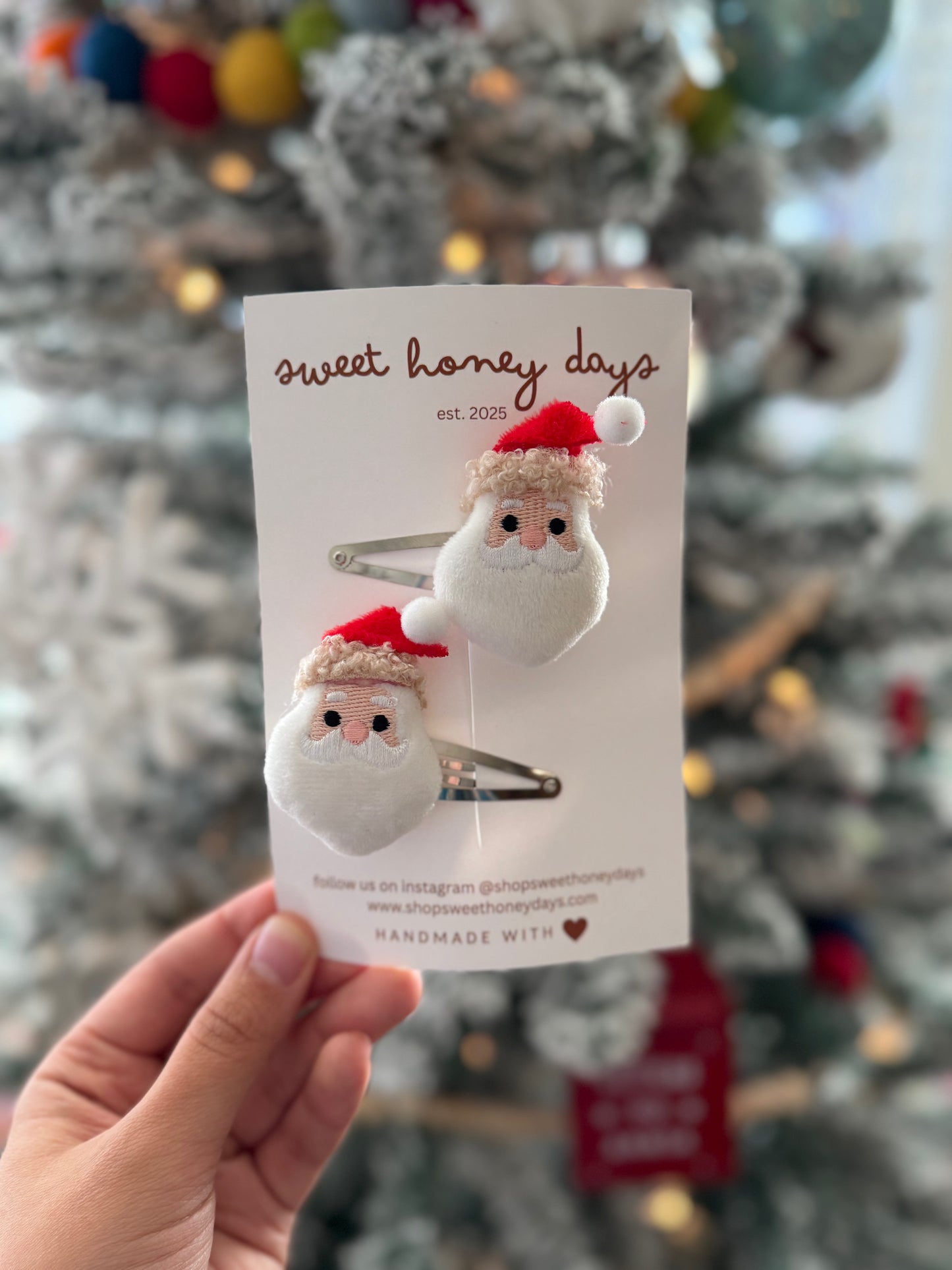 Santa Claus | hair clips