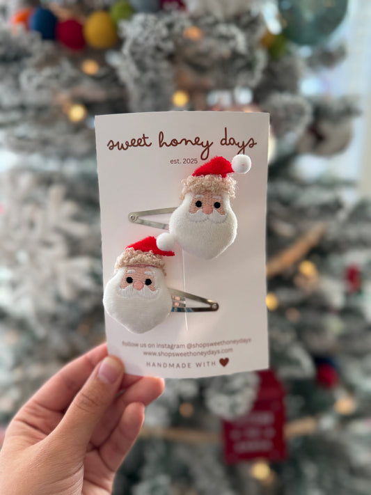 Santa Claus | hair clips